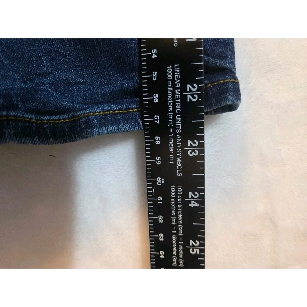 223 Gymboree Boys Straight Leg Jeans Size 8 Blue Stretch Denim Adjustable Waist